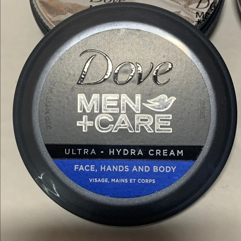 Dove Men+Care Ultra Hydra Cream Face Hands Body 2-2.5 oz New